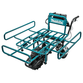 Carrinho de Transporte Makita DCU180 18V + Cesto + Bateria 5Ah e Carregador