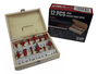 Jogo de Fresa Tupia 12PCS Haste  6MM - Vip Tools Jogo de Fresa Tupia 12PCS Haste  6MM - Vip Tools