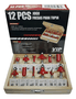 Jogo de Fresa Tupia 12PCS Haste  6MM - Vip Tools Jogo de Fresa Tupia 12PCS Haste  6MM - Vip Tools