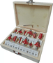 Jogo de Fresa Tupia 12PCS Haste  6MM - Vip Tools Jogo de Fresa Tupia 12PCS Haste  6MM - Vip Tools